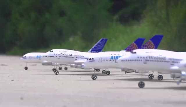 WLTOYS A150-Boeing-B747 2.4G 3CHフライングラジコン飛行機玩具