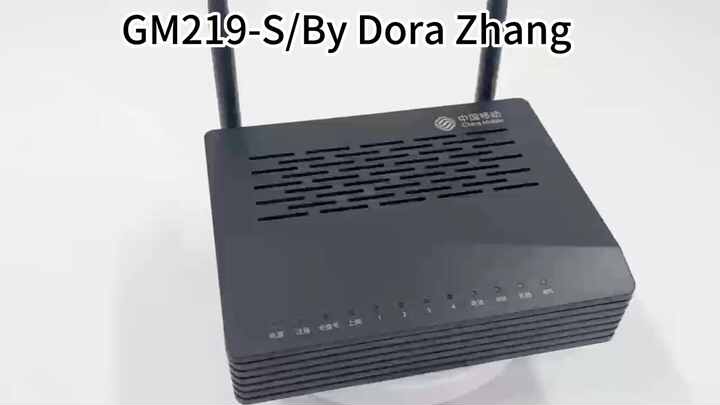 Used Xpon ONU ONT GM219-S 1GE+3FE+WIFI English Firmware