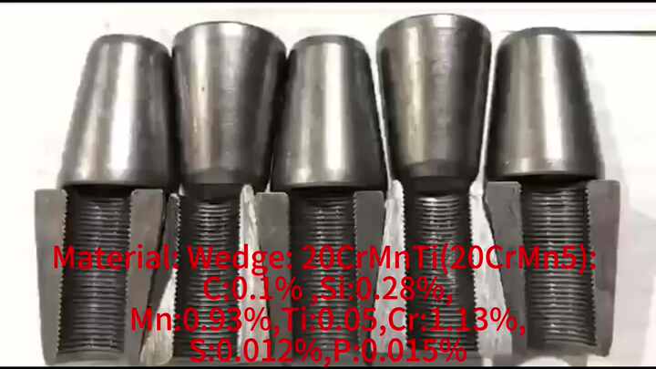 127mm Stressing Concrete Anchor Block Wedges for Thailand Market