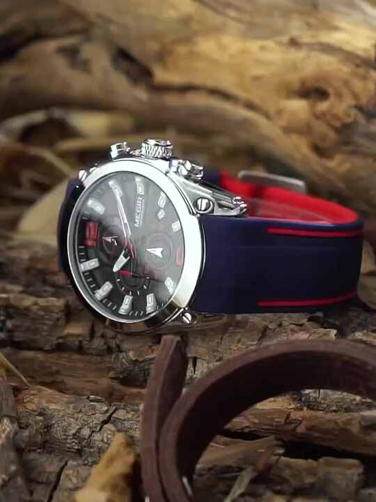 Megir 2063 Quartz Wrist Watch for Men - Luxury Sport & Business