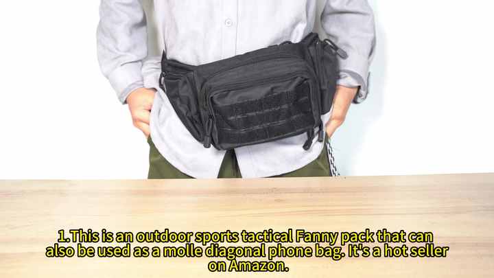 Waterproof Carry Pouch Bag Tactical Waist Bag Outdoor Shooting