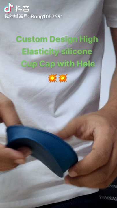 Wholesale Silicone Cup Lid With Straw Hole Amazoon Hot Selling Food Grade  Silicone Reusable Bar Guard Home Seal Cup Cover Customization From  m.
