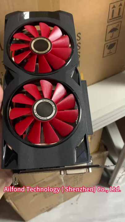 Ailfond 99%new Used RX 580 8GB GDDR5 Gaming GPU AMD XFX