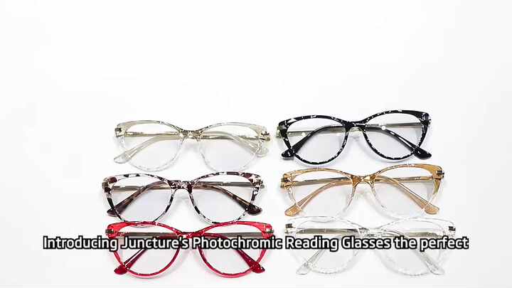 Photochromic Reading Glasses Anti-Reflective Blue Light Protection
