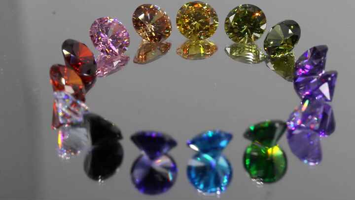 Tondo 6.0mm Colore Zirconia Cubica Forma Rotonda Dampana Di Ametista Rossa Zircone - Cina Zircon Ametista Rosso E Zirconia Cubica Prezzo - Foto 10