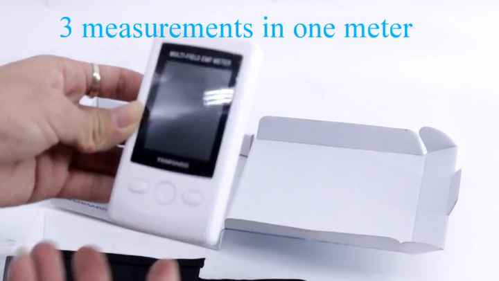 TM-190 Multi-Field EMF Meter - 20mg Electromagnetic Tester