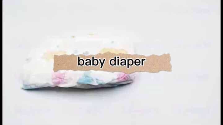OEM Free Sample Hydrophilic Nonwoven Baby Diaper with SAP Elastic
