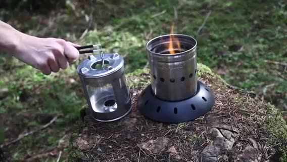 FireFly Lantern 焚き火台 SSM Firefly-Lantern Stove - Portable Camping Cooking Light