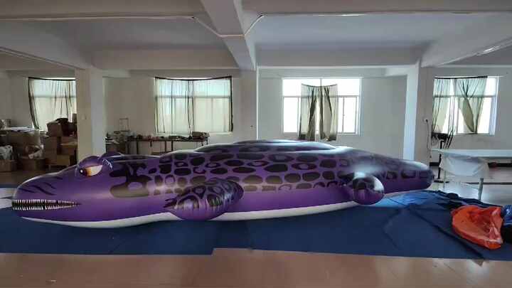 Beile Customized Pvc Giant Inflatable Crocodile Model For Promotion ...