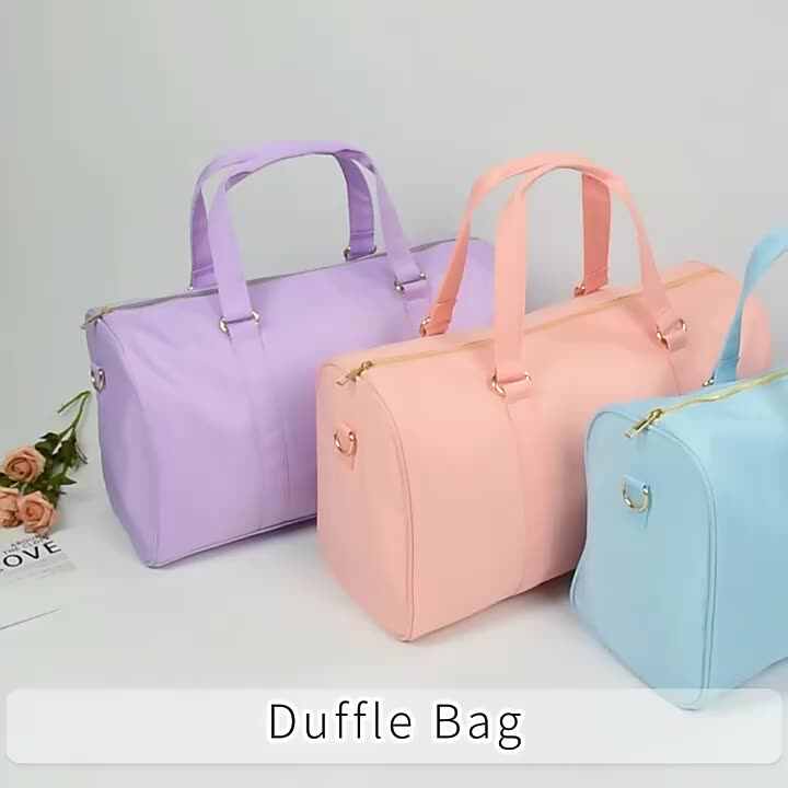 Fashion Duffle Bag Nylon Travel Organizer for Women