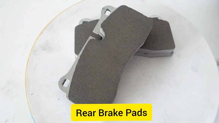 4S0698451AF Rear Brake Disc Carbon Ceramic Brake Pad For 