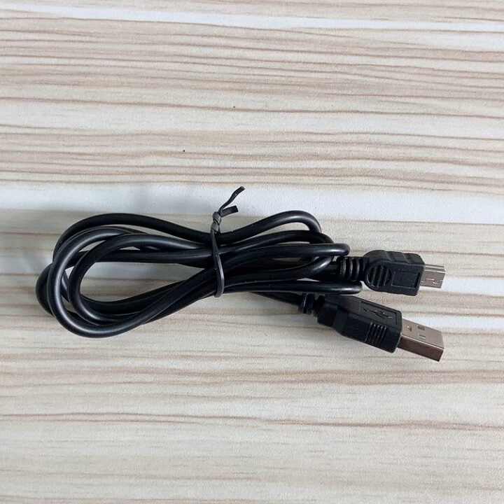 Cavo USB 2.0 Da Maschio A A Mini B (5 Pin) – 4,5 Metri, Nero, Per Ricarica E Dati