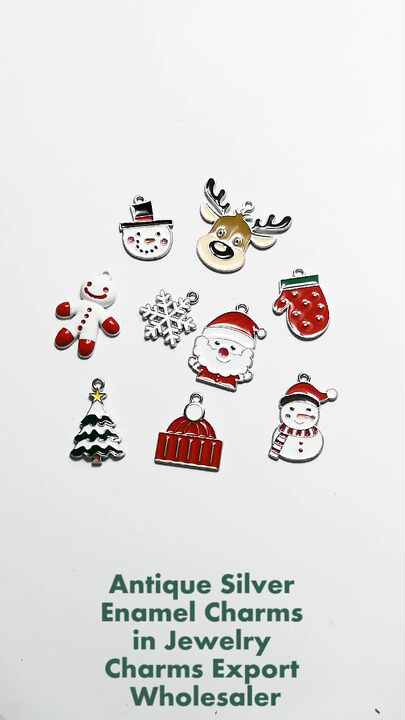 80 Piece Smile Face Charms - Ancient Silver Jewelry Making Supplies, 18x22mm Pendants For DIY Crafts