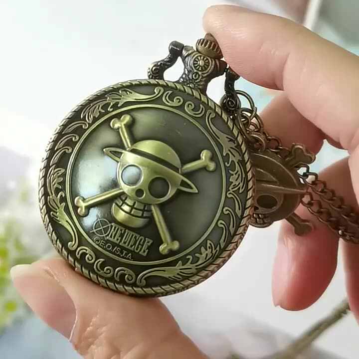 Orologio Da Taschino Vintage In Stile Steampunk Con Catena E Teschio Movimento Al Quarzo Perfetto Regalo Per 960145