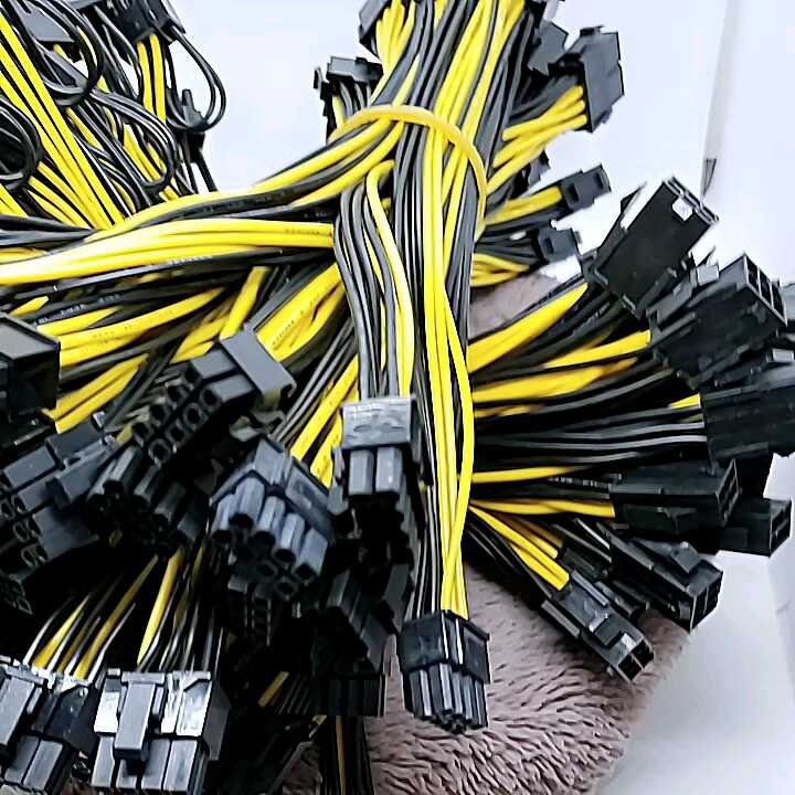 PCI-E ATX 6Pin Male To Dual 8Pin & 6Pin Female Video Card Splitter Power - Foto 8