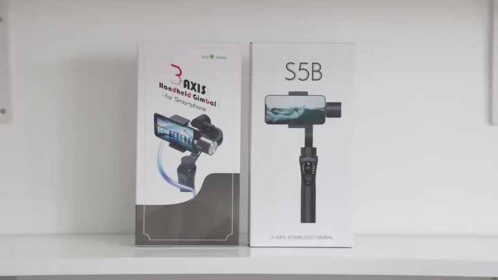S5b Gimbal - 3-Axis Smartphone Stabilizer for Smooth Videos