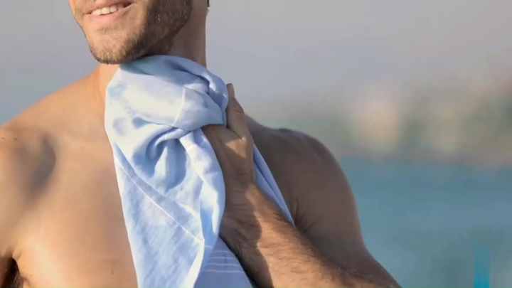 Turkish Large Beach Towel, Oversized Sand Free Quick Dry Swimming
