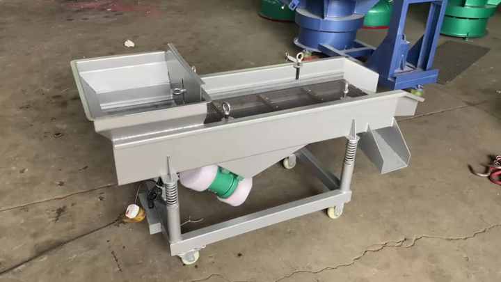 High Efficiency Linear Vibrating Sieve Screen Machine for