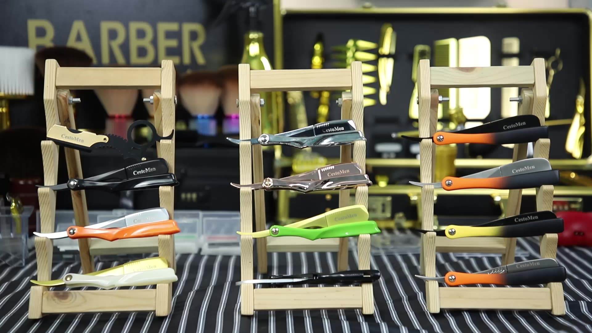 CESTOMEN Barberia Vintage Safety Shaving Razor Set