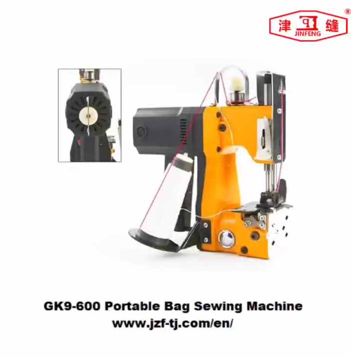 GK9-600 Portable Sewing Machine Portable Bag Closer Hand Sewing