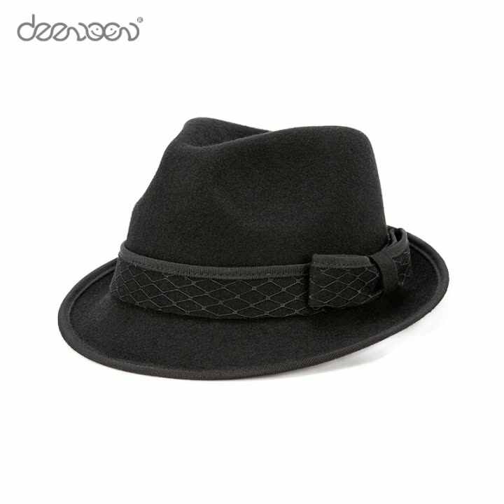 Shop Our New Design Custom Winter 100% Wool Fedora Hats
