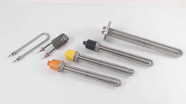 Stainless Steel Electric Resistance Tubular 300w 12v 24v 48v Dc Water  Heater Heating element