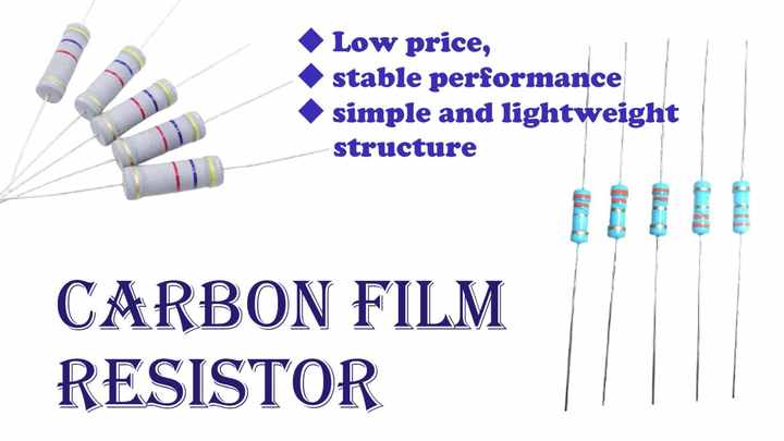 Assorted Resistors - 1% 5% Tolerance 1/4W Carbon Film