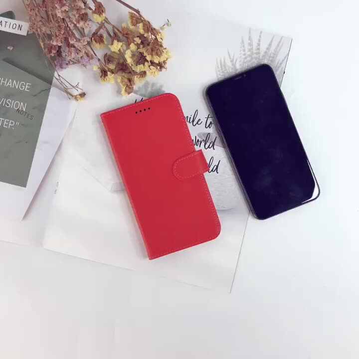 Uposao Custodia Flip Vera Pelle Cuoio per iPhone XR Borsa a Tracolla