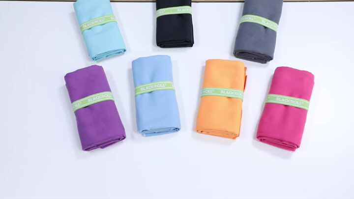 Custom Logo Microfiber Sports Towels - Quick Drying