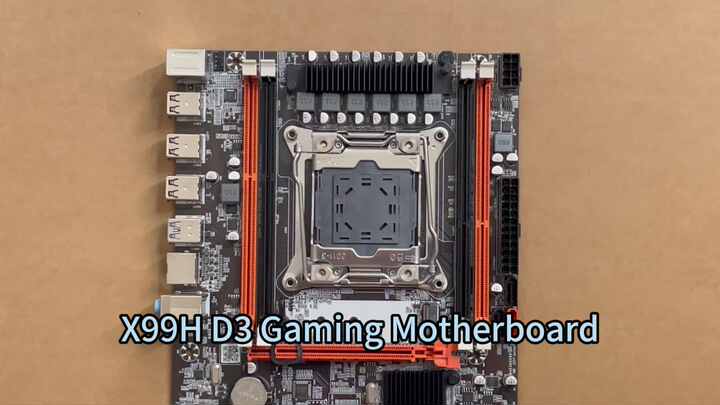 Hot Sale X99H D3 Motherboard Ideal for Gaming CPU Support