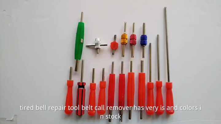 YehVeh Lot De 5 Outils Démonte-Valve 4-en-1 - Universel Vélo, Moto, Voiture - Métal Zinc