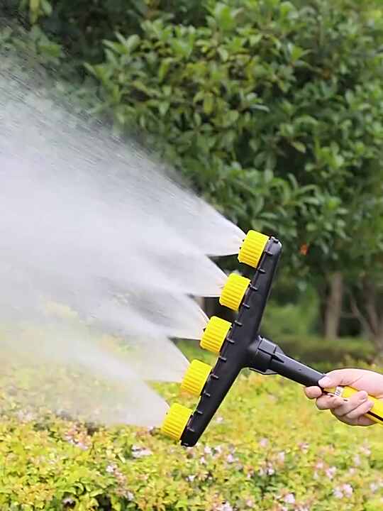 Testa Di Spruzzo Porosa A Spruzzo Multi-testa, Irrigazione Del Tubo Di Irrigazione Del Giardino Di Verdure Spruzzatore D'acqua Spray Pulizia Dell' Ugello