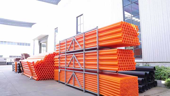 Good Quality Low Price MPP Electrical Conduit Pipes Electrical Tube Pipws  Plant