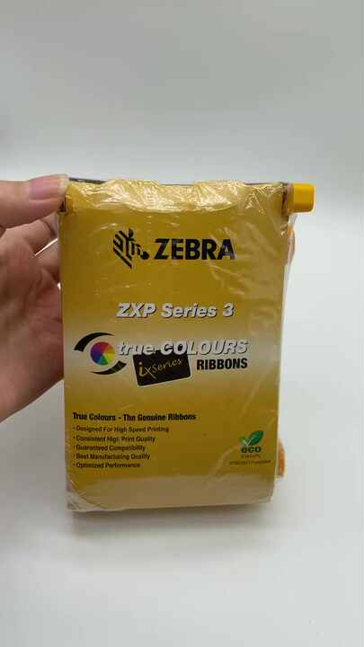 Zebra ZXP Series 3 CMYKO Color Ribbon 800033-840 - Original