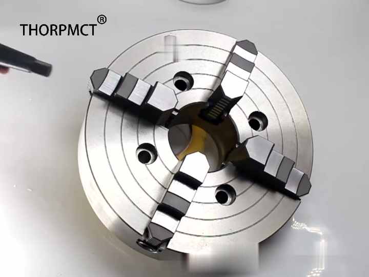 SANOU K72-80 Manual Steel 80mm 4 Jaw Independent Chuck OEM