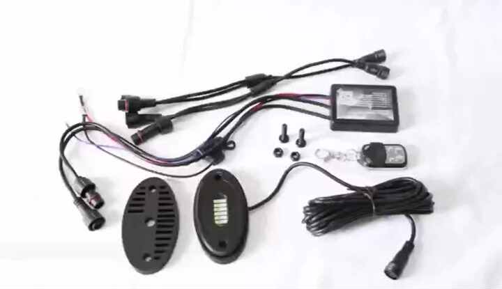 24w ホワイト 9 16 18 24チップLED チェイシング ロックライト