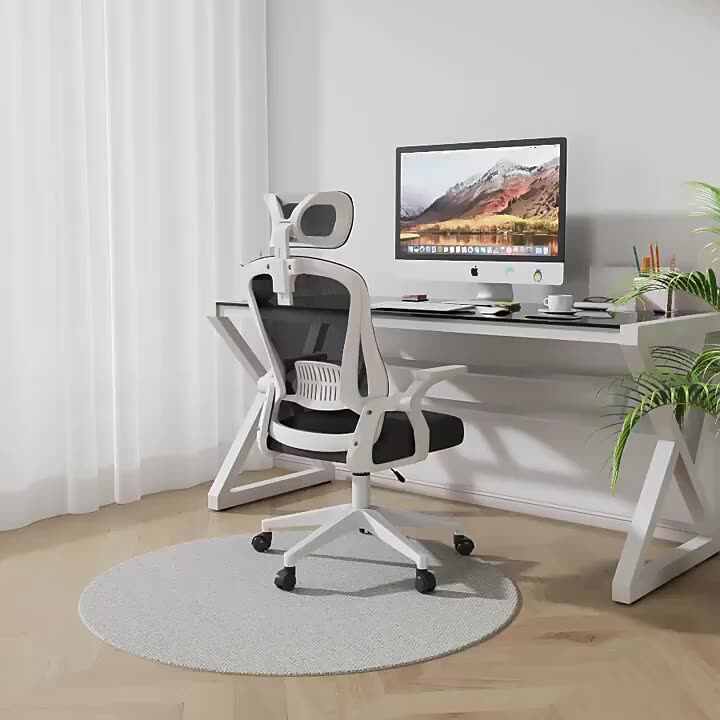 Ergonomic Mesh Office Chair with Lumbar Support Swivel Function, OEM