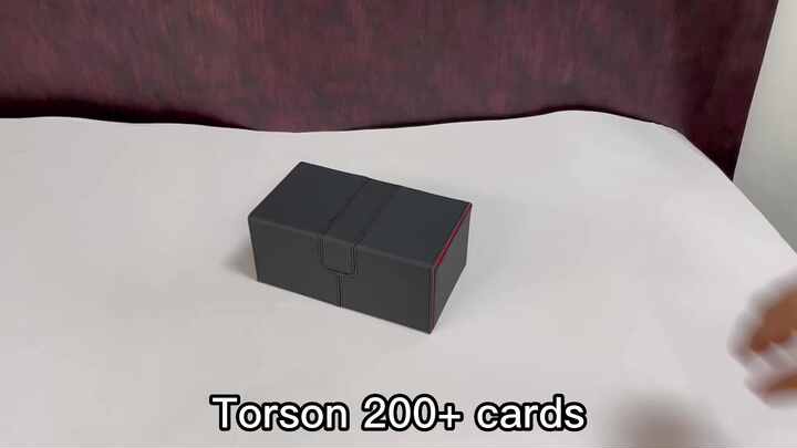 Torson Flip'n'Tray 200+ PU Protective Deck Boxes Designed for Magic Double-Sleeve Commander Playing TCG Cards+ Dice Tray Torson Flip'n'Tray 200+ PU Protective Deck Boxes Designed for Magic Double-Sleeve Commander Playing TCG Cards+ Dice Tray