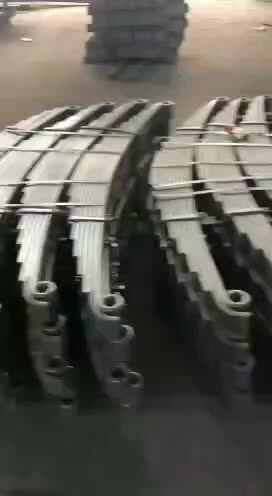 1398988 1398987 1547824 1488059 Front BPW Trailer Leaf Spring 