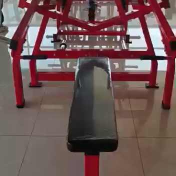 商用使用ジム機器プレートローテッドXM08水平ベンチプレスウェイト