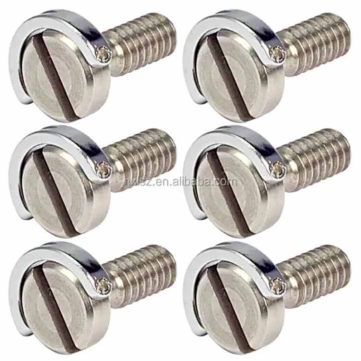 1/4-20 3/8-16 Dリング付き固定マウント三脚リリースプレート