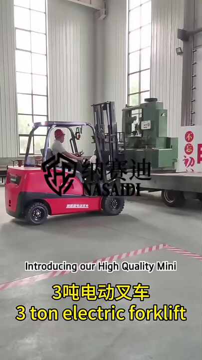 Hot Sale Beiqiang Electric Forklift 2.5t/3ton/1ton Lifting 3meter with ...