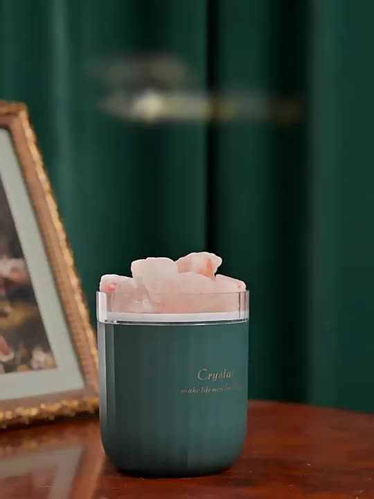 300ml High Quality Himalayan Salt Lamp Humidifier Ultrasonic mist air
