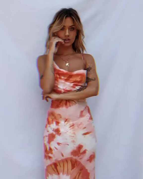 open lace back dress Bad News Mesh Maxi Dress main image 1