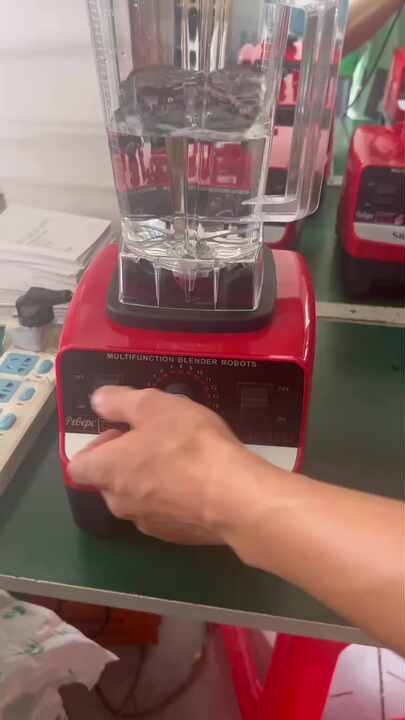 4500W Silver Crest Blender - Powerful & Portable Ice Smoothie Maker