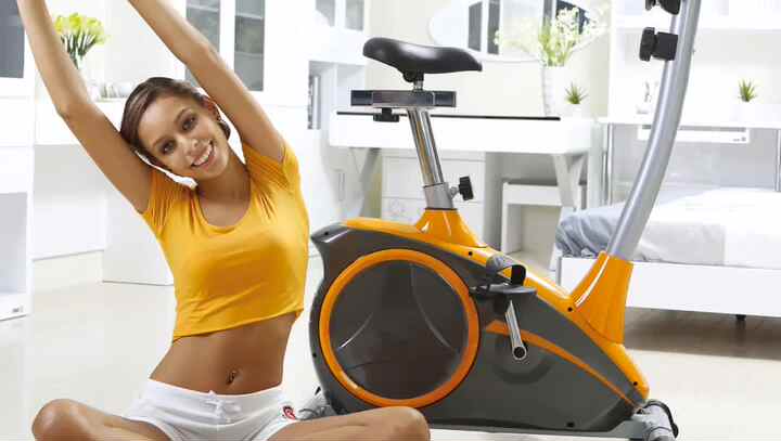 GS-8317-6 New Design Fitness Equipment Wholesale Magnetic Belt Drive Bicycle