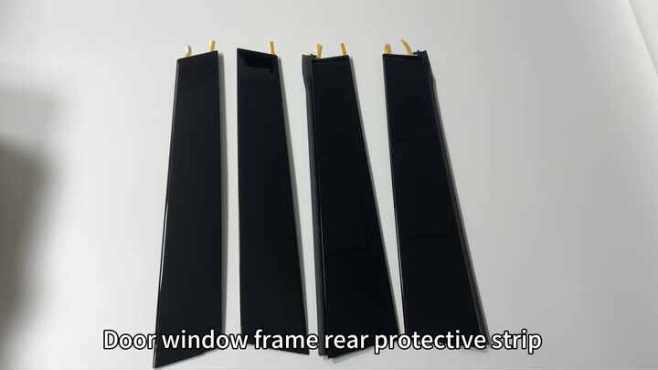 TNG Door Window Frame Rear Protective Strip for Toyota Camry 2017