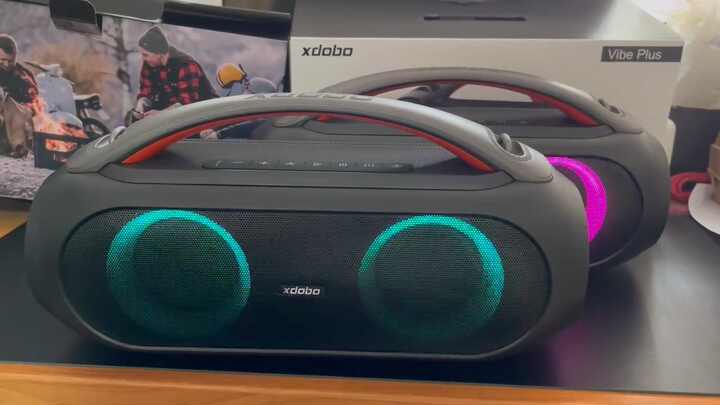 XDOBO Vibe Plus 80W Outdoor Portable Wireless Speaker with Rich