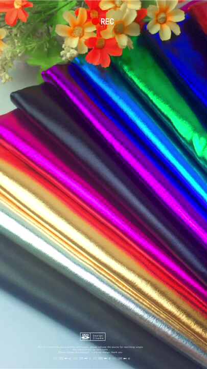 Hologram Spandex for Sewing Dancewear Costumes Metallic Foil