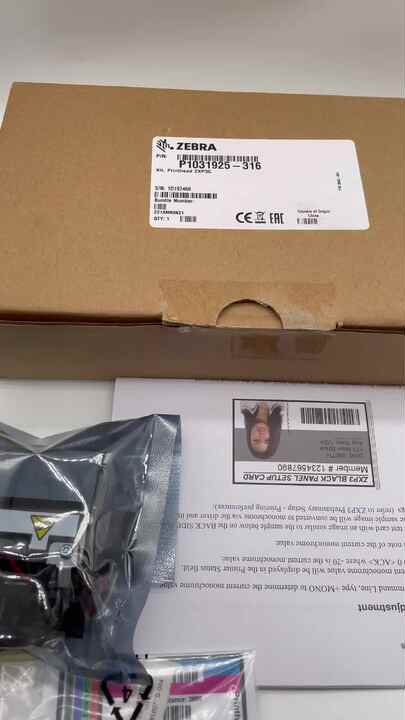 Cabeça de impressão original para zebra, peça de impressão para